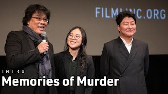 Bong Joon Ho & Song Kang Ho Introduce Memories of Murder thumbnail