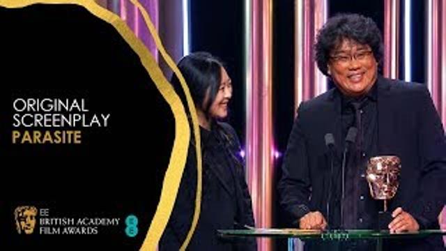 Parasite Wins Original Screenplay | EE BAFTA Film Awards 2020 thumbnail