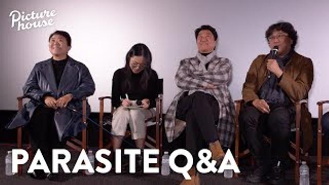 Parasite Q&A with Boon Joon-ho, Song Kang-ho & Lee Jung-eun thumbnail