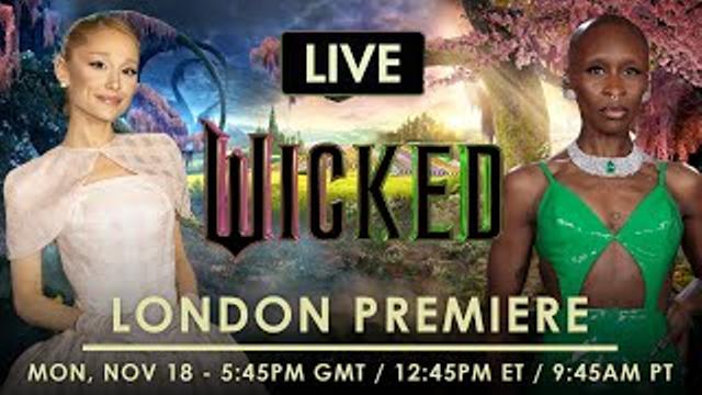 London Premiere with the Wicked cast and filmmakers thumbnail