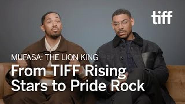 MUFASA: THE LION KING Stars Kelvin Harrison Jr. & Aaron Pierre Shine | TIFF 2024 thumbnail