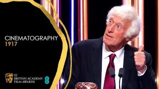 Roger Deakins Receives Cinematography Award For 1917 | EE BAFTA Film Awards 2020 thumbnail