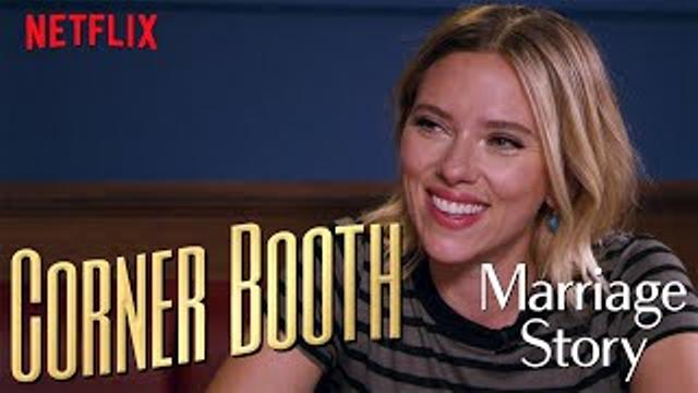 Scarlett Johansson Talks Marriage Story in the Corner Booth | Netflix thumbnail