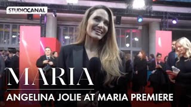 Angelina Jolie at the MARIA premiere - London Film Festival thumbnail