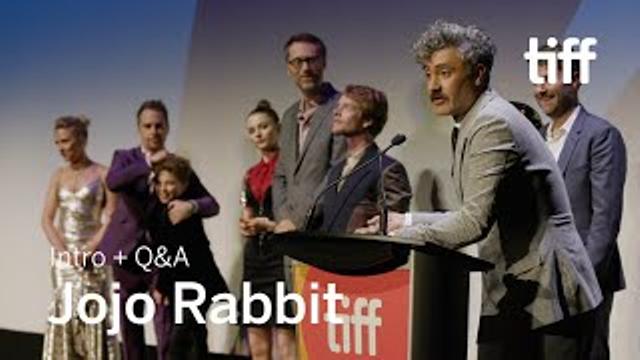 [SPOILERS] JOJO RABBIT Cast and Crew Q&A | TIFF 2019 thumbnail