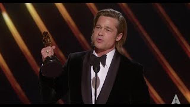 Brad Pitt Wins Best Supporting Actor thumbnail