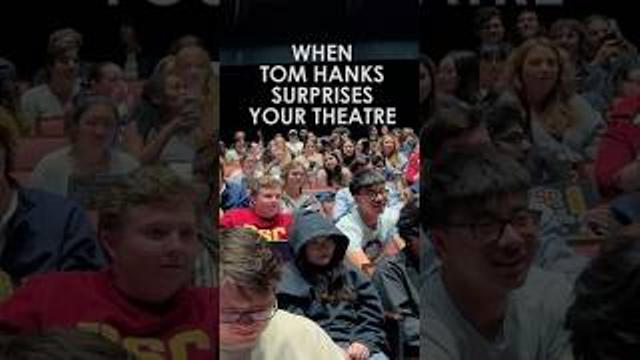 Tom Hanks Theatre Surprise thumbnail