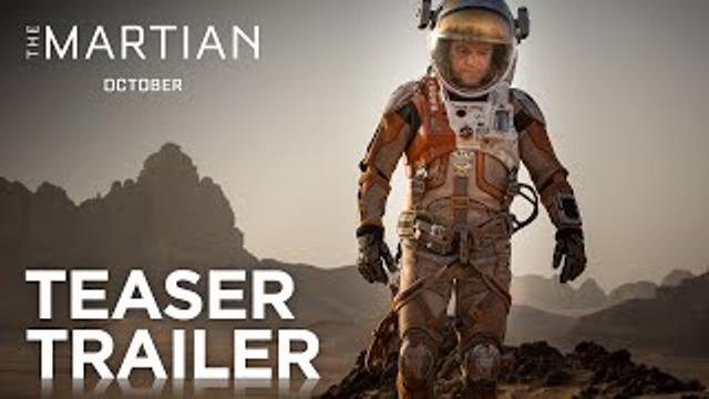 The Martian | Teaser Trailer [HD] | 20th Century FOX thumbnail