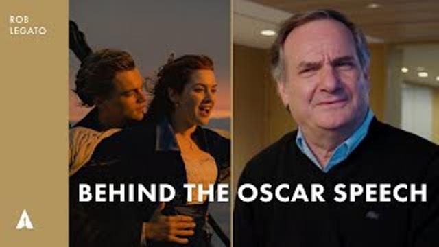 Rob Legato Best Visual Effects for 'Titanic,' 'Hugo,' & 'The Jungle Book' | Behind The Oscars Speech thumbnail