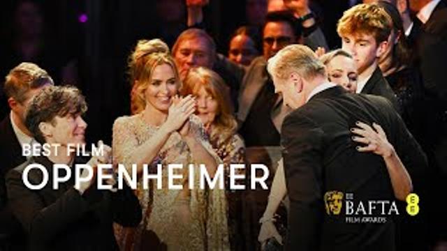 Oppenheimer wins Best Film | EE BAFTA Film Awards 2024 thumbnail