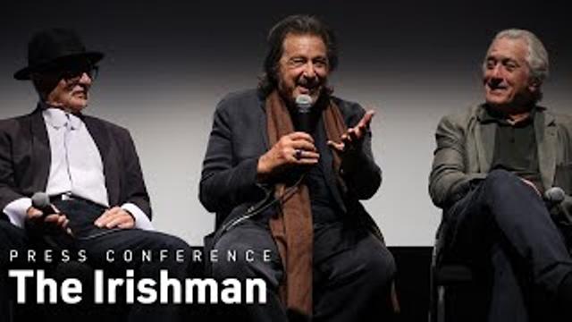 Martin Scorsese, Robert De Niro, Al Pacino & Joe Pesci on The Irishman at NYFF57 thumbnail