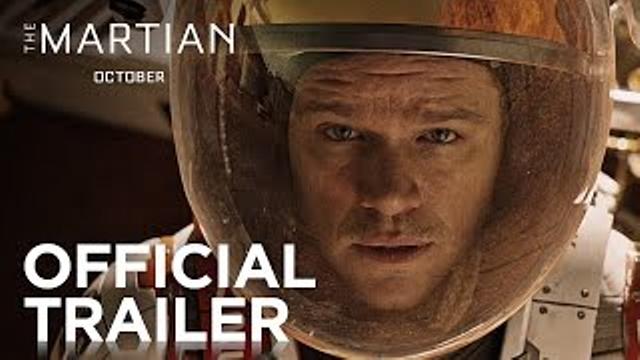 The Martian | Official Trailer [HD] | 20th Century FOX thumbnail