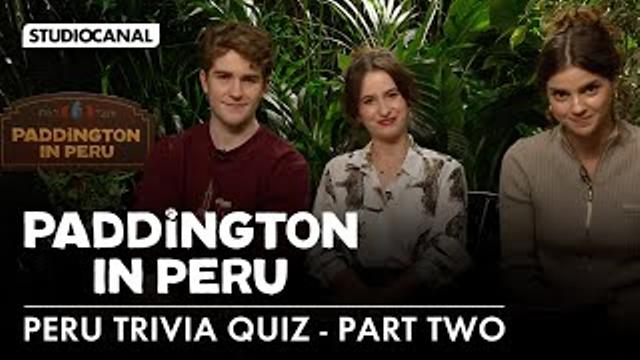 PERU TRIVIA QUIZ (Part II) with Carla Tous, Samuel Joslin and Madeleine Harris thumbnail