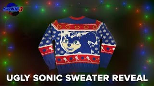 Ugly Sonic Sweater Reveal thumbnail