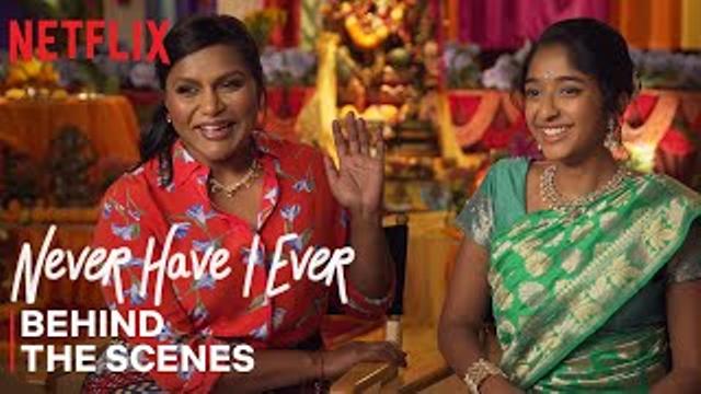 Never Have I Ever | Mindy Kaling & Maitreyi Ramakrishnan Celebrate Ganesh Puja Episode | Netflix thumbnail