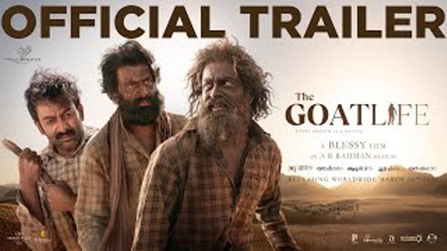 Aadujeevitham |The GoatLife Official Trailer | A R Rahman| Prithviraj Sukumaran| Amala Paul| Blessy thumbnail