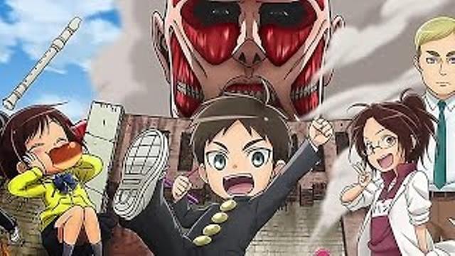 ATTACK ON TITAN: JUNIOR HIGH Season 1 Trailer (2015) New Anime Series thumbnail