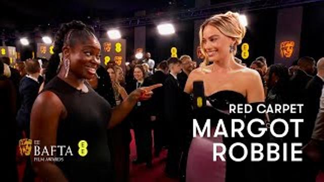 Margot Robbie hasn't watched Barbie since the premiere | EE BAFTA Film Awards 2024 thumbnail