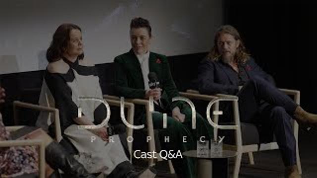 Emily Watson, Olivia Williams & Travis Fimmel Tease Dune: Prophecy | Q&A At The Dune Premiere thumbnail